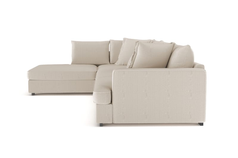 Rossita Lyx 4-seter Ekstra dyp Sofa med Sjeselong Venstre - Greige Manchester - Møbler - Sofaer - Sofa med sjeselong