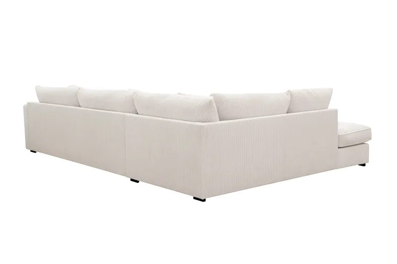 Rossita Lyx 4-seter Ekstra dyp Sofa med Sjeselong Venstre - Offwhite Manchester - Møbler - Sofaer - Sofa med sjeselong