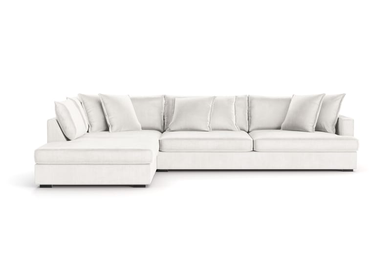 Rossita Lyx 4-seter Ekstra dyp Sofa med Sjeselong Venstre - Offwhite Manchester - Møbler - Sofaer - Sofa med sjeselong