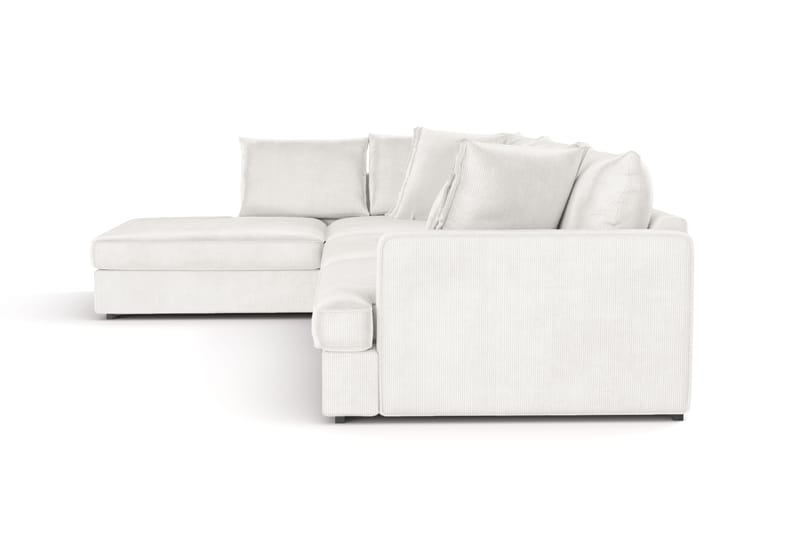 Rossita Lyx 4-seter Ekstra dyp Sofa med Sjeselong Venstre - Offwhite Manchester - Møbler - Sofaer - Sofa med sjeselong