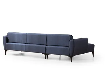 Rossland Divansofa 3-seters - Blå - Møbler - Sofaer - Sofa med sjeselong - 3 seters sofa med divan