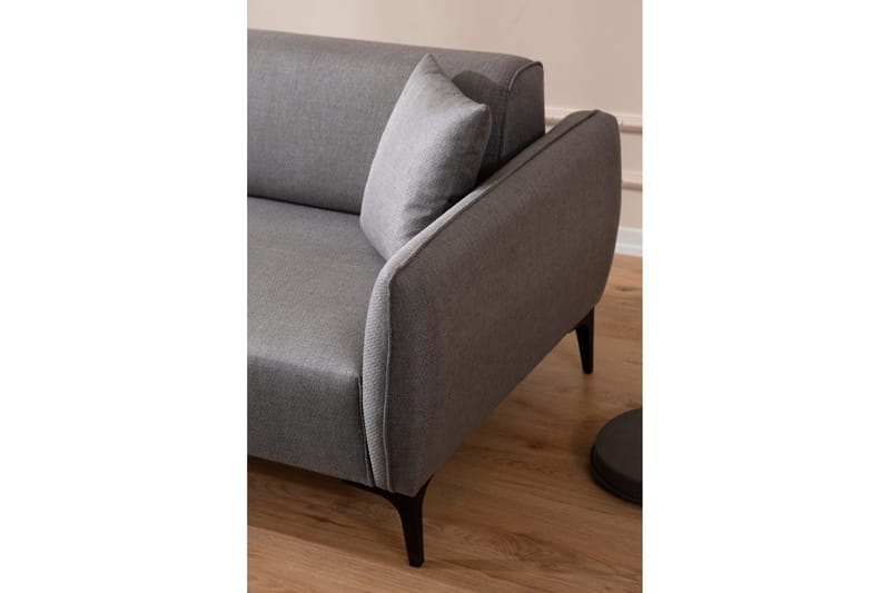 Rossland Divansofa 3-seters - Grå - Møbler - Sofaer - Sofa med sjeselong - 3 seters sofa med divan