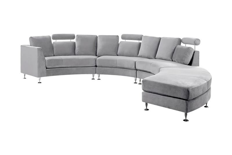 Rotunde 7-seters Divansofa - Sofa med sjeselong