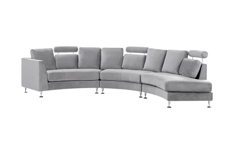 Rotunde 7-seters Divansofa - Sofa med sjeselong