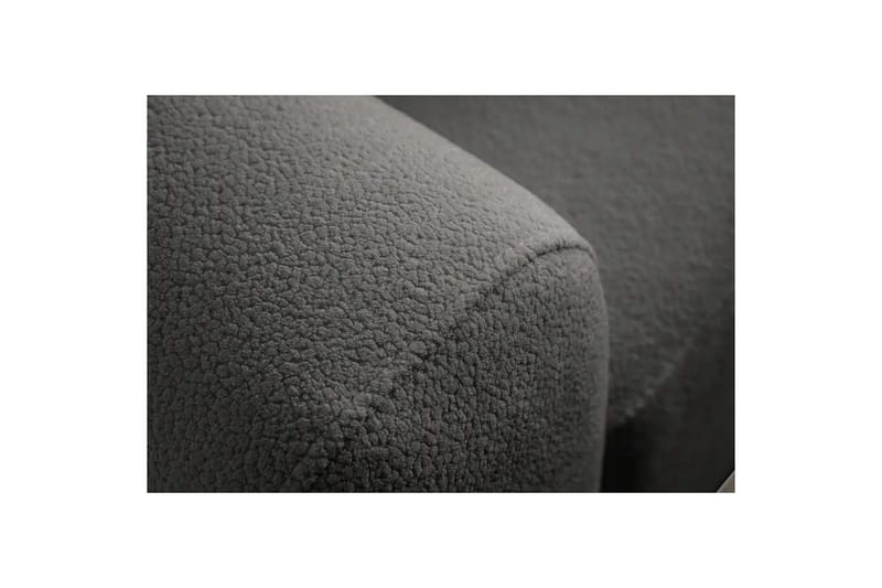 Rynvar Sofa med sjeselong 4-seter - Antrasitt - Møbler - Sofaer - Modulsofaer - Komplett modulsofa