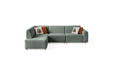 Rynvar Sofa med sjeselong 4-seter