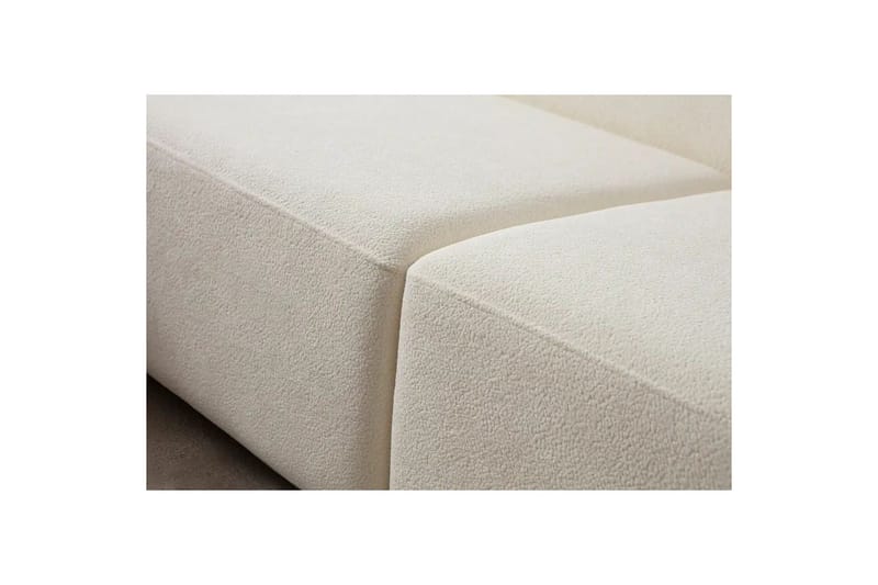 Rynvar Sofa med sjeselong 4-seter - Hvit - Møbler - Sofaer - Sofa med sjeselong