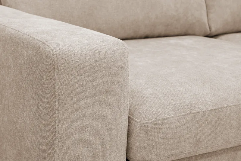Scandi Dyp 4-seters sofa med sjeselong høyre i stoff - Møbler - Sofaer - Sofa med sjeselong