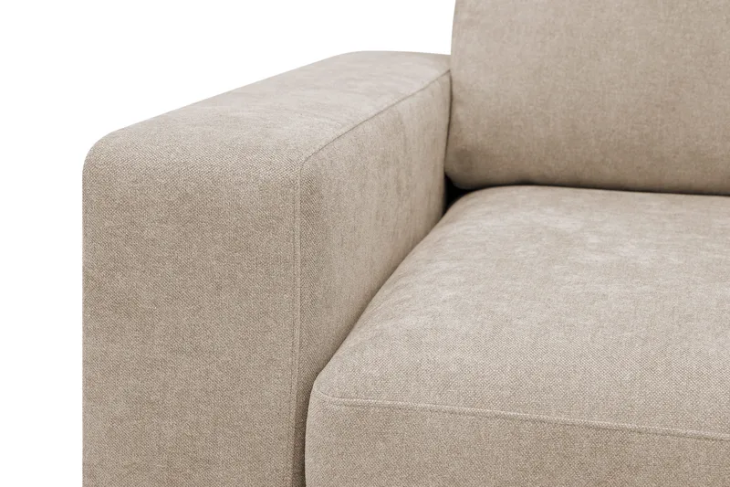 Scandi Dyp 4-seters sofa med sjeselong høyre i stoff - Møbler - Sofaer - Sofa med sjeselong