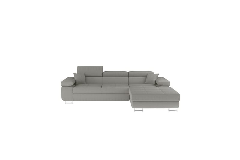 Seksjon Eltap Armando 289x85x203 cm - Jarell 03, Lys Grå, Høyre - Møbler - Sofaer - Sofa med sjeselong