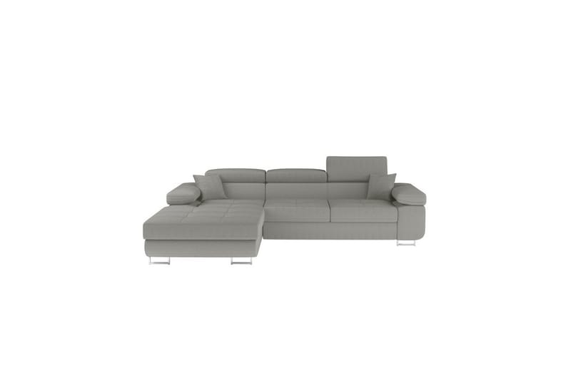 Seksjon Eltap Armando 289x85x203 cm - Jarell 03, Lys Grå, Venstre - Møbler - Sofaer - Sofa med sjeselong