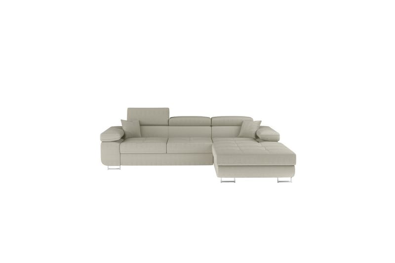 Seksjon Eltap Armando 289x85x203 cm - Jarell 18, Lys Beige, Høyre - Møbler - Sofaer - Sofa med sjeselong