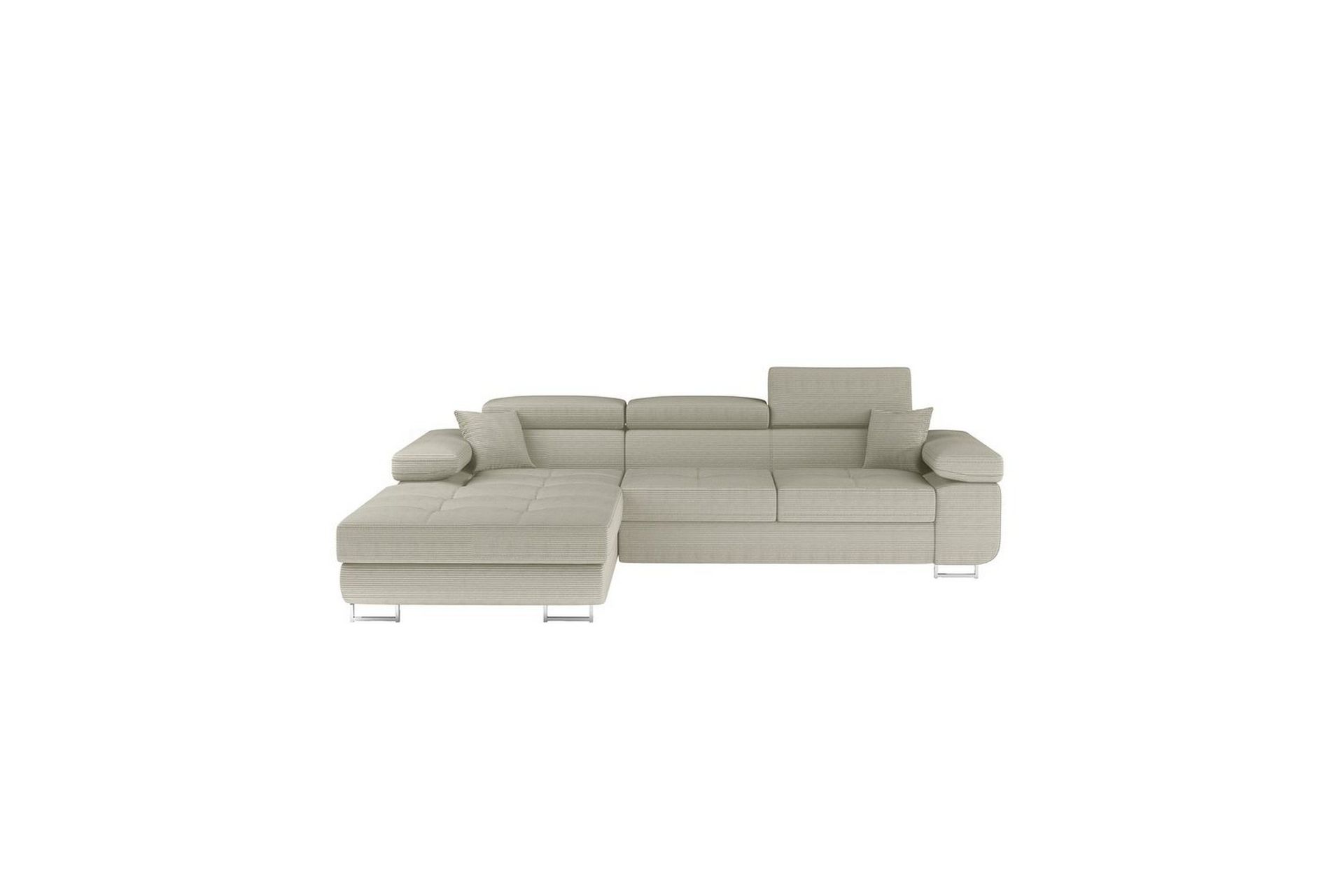 Seksjon Eltap Armando 289x85x203 cm - Jarell 18, Lys Beige, Venstre