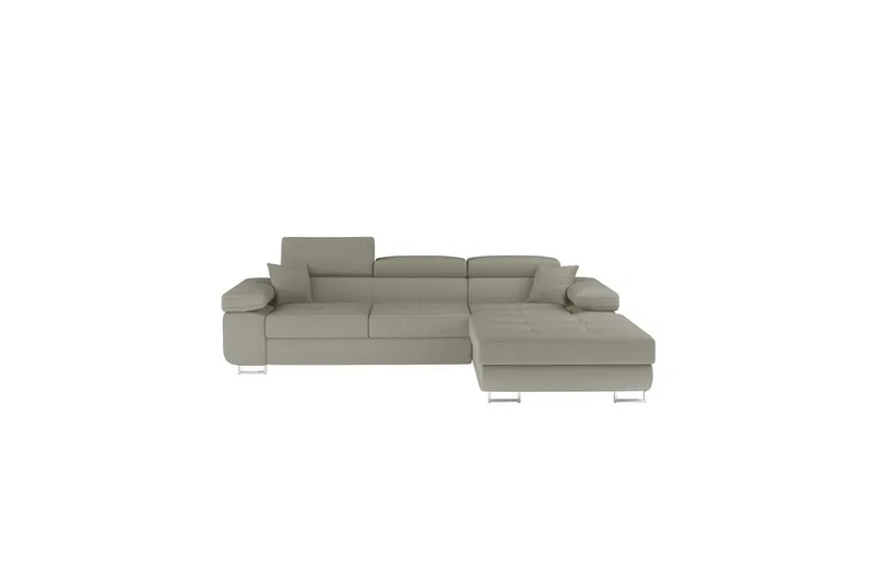Seksjon Eltap Armando 289x85x203 cm - Jarell 20, Beige, Høyre - Møbler - Sofaer - Sofa med sjeselong