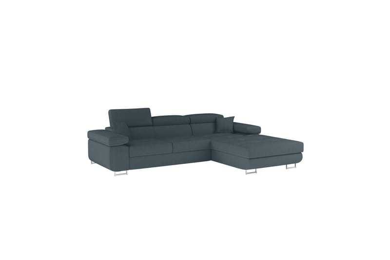 Seksjon Eltap Armando 289x85x203 cm - Jarell 38, Blå, Høyre - Møbler - Sofaer - Sofa med sjeselong