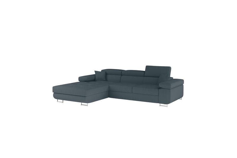 Seksjon Eltap Armando 289x85x203 cm - Jarell 38, Blå, Venstre - Møbler - Sofaer - Sofa med sjeselong