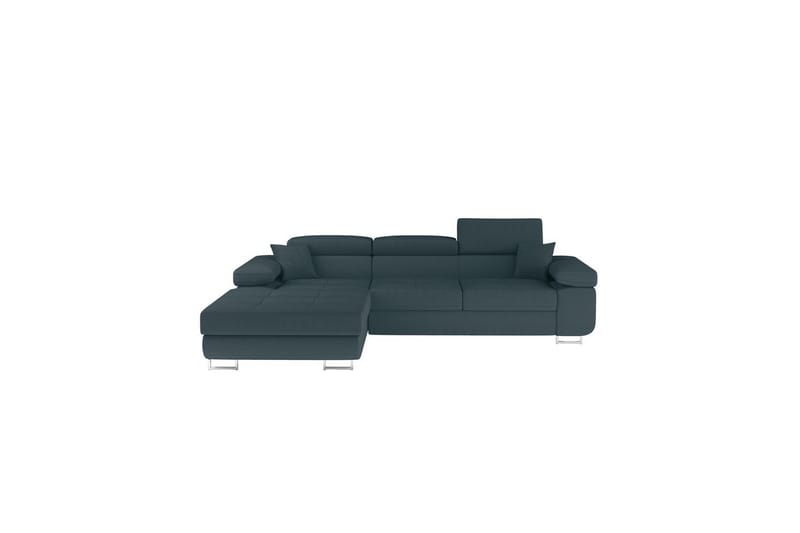 Seksjon Eltap Armando 289x85x203 cm - Jarell 38, Blå, Venstre - Møbler - Sofaer - Sofa med sjeselong
