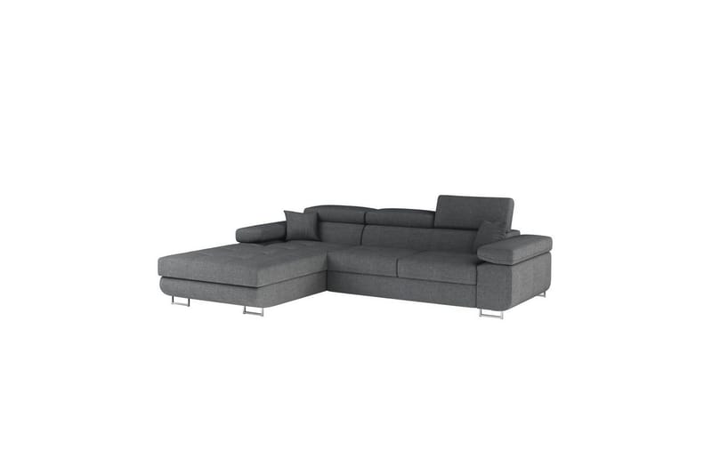 Seksjon Eltap Armando 289x85x203 cm - Sawana 21, Grå, Venstre - Møbler - Sofaer - Sofa med sjeselong