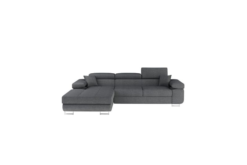 Seksjon Eltap Armando 289x85x203 cm - Sawana 21, Grå, Venstre - Møbler - Sofaer - Sofa med sjeselong