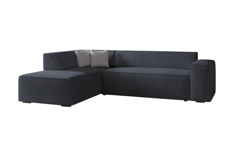 Slucajno 6-seters Sofa Høyre - Mørkegrå - Møbler - Sofaer - Sofa med sjeselong