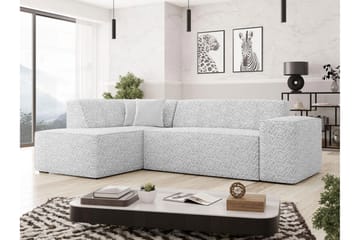 Slucajno Sofa med Sjeselong 3-seter - Lys grå - Møbler - Sofaer - Sofa med sjeselong