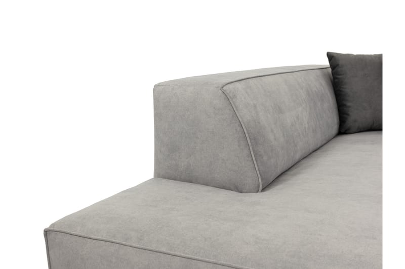 Slucajno Sofa med Sjeselong 3-seter - Lys grå - Møbler - Sofaer - Sofa med sjeselong