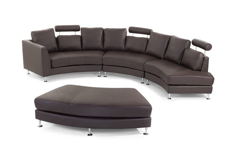 Sovesofa 448 cm - Brun - Møbler - Sofaer
