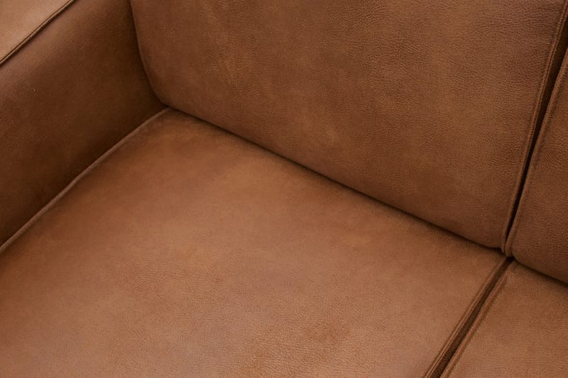Statement Hjørnesofa - Konjakk - Møbler - Sofaer - Sofa med sjeselong