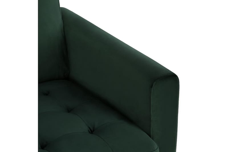 Strummer Divansofa Grønn - CosmoLiving - Sofa med sjeselong - 3 seters sofa med divan