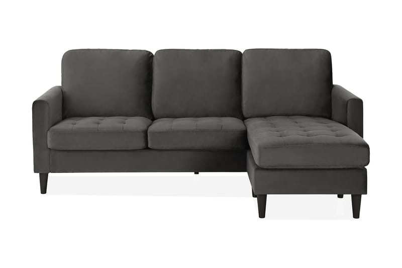 Strummer Divansovesofa Grå - CosmoLiving - Møbler - Sofaer - Sofa med sjeselong