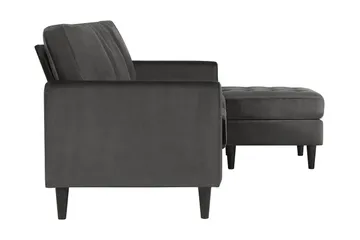 Strummer Divansovesofa Grå - Møbler - Sofaer - Sofa med sjeselong