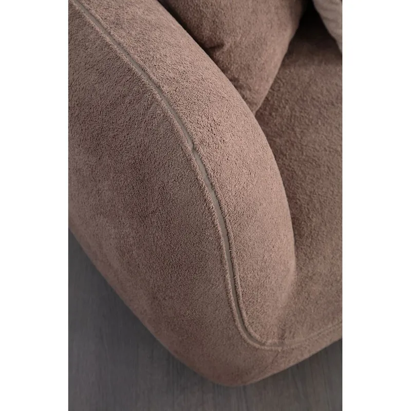 Talrosen 3-seters sofa med Sjeselong - Brun - Møbler - Sofaer - Sofa med sjeselong