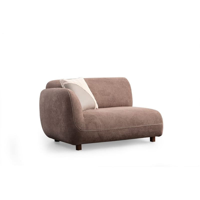 Talrosen 3-seters sofa med Sjeselong - Brun - Møbler - Sofaer - Sofa med sjeselong