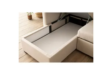 Tareen Sofa med Divan 3-seter - Beige - Møbler - Sofaer - Sovesofaer - Sovesofa divan