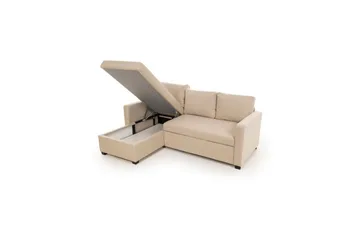 Tareen Sofa med Divan 3-seter - Beige - Møbler - Sofaer - Sovesofaer - Sovesofa divan