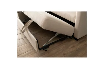 Tareen Sofa med Divan 3-seter - Beige - Møbler - Sofaer - Sovesofaer - Sovesofa divan