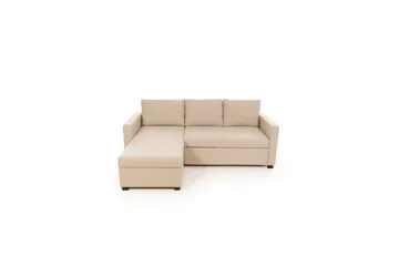 Tareen Sofa med Divan 3-seter - Beige - Møbler - Sofaer - Sovesofaer - Sovesofa divan
