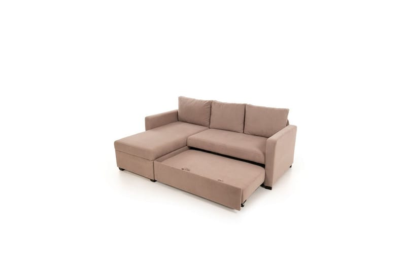 Tareen Sofa med Divan 3-seter - Brun - Møbler - Sofaer - Sofa med sjeselong