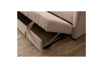 Tareen Sofa med Divan 3-seter - Brun - Møbler - Sofaer - Sovesofaer - Sovesofa divan