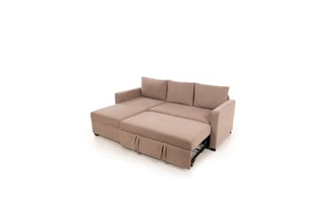 Tareen Sofa med Divan 3-seter - Brun - Møbler - Sofaer - Sovesofaer - Sovesofa divan