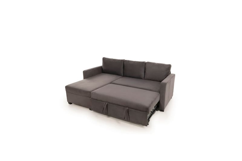 Tareen Sofa med Divan 3-seter - Grå - Møbler - Sofaer - Sofa med sjeselong