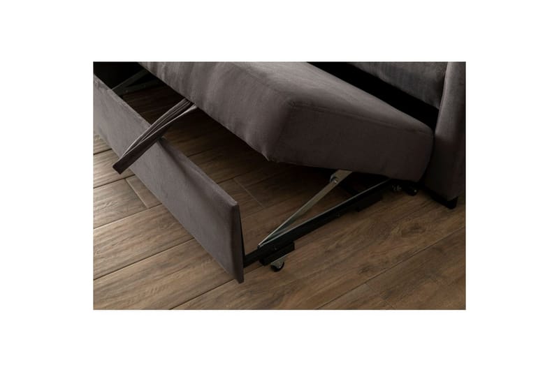 Tareen Sofa med Divan 3-seter - Grå - Møbler - Sofaer - Sofa med sjeselong