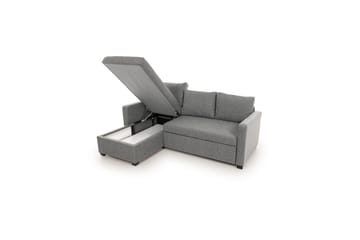 Tareen Sofa med Divan 3-seter - Lysegrå - Møbler - Sofaer - Sovesofaer - Sovesofa divan