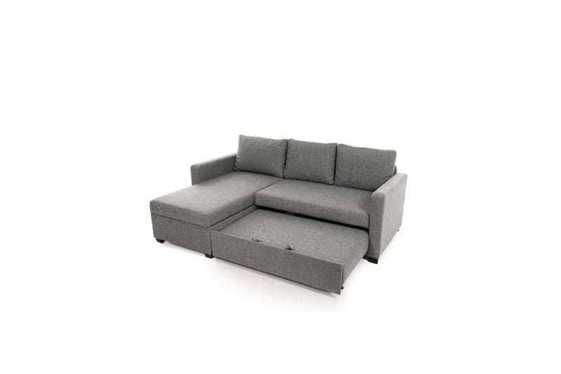 Tareen Sofa med Divan 3-seter - Lysegrå - Møbler - Sofaer - Sofa med sjeselong
