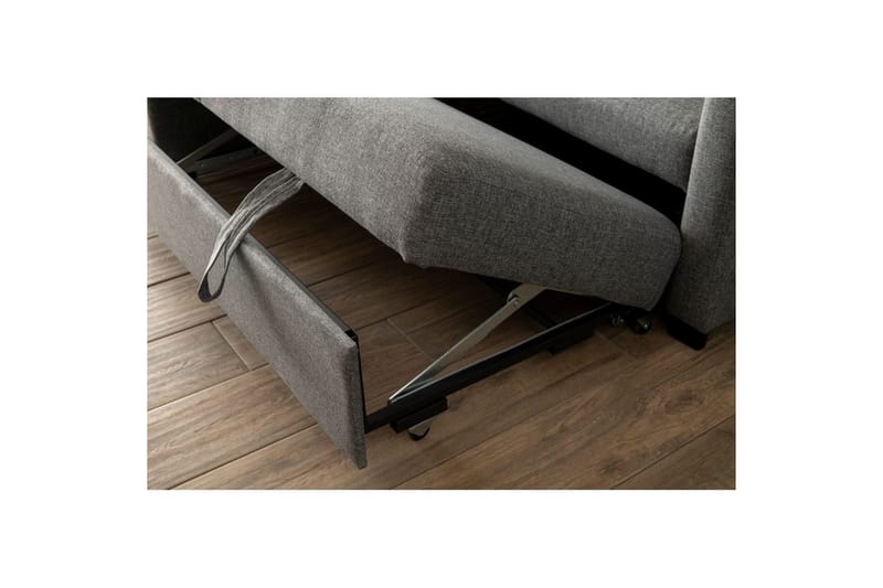 Tareen Sofa med Divan 3-seter - Lysegrå - Møbler - Sofaer - Sofa med sjeselong