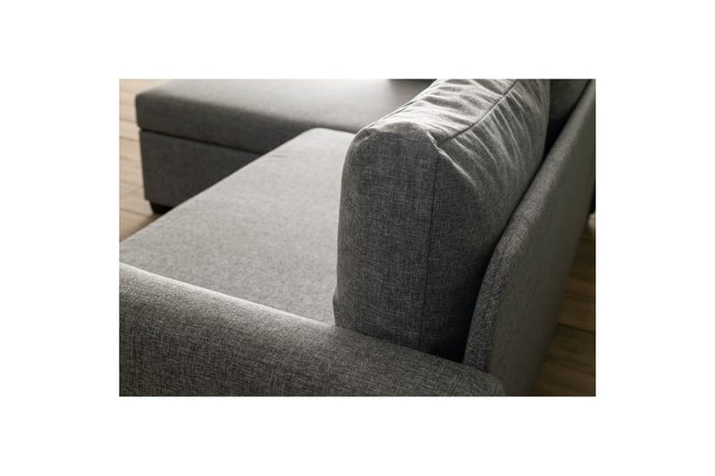 Tareen Sofa med Divan 3-seter - Lysegrå - Møbler - Sofaer - Sofa med sjeselong