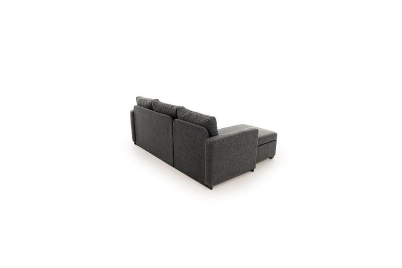 Tareen Sofa med Divan 3-seter - Mørkegrå - Møbler - Sofaer - Sofa med sjeselong