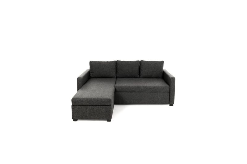 Tareen Sofa med Divan 3-seter - Mørkegrå - Møbler - Sofaer - Sofa med sjeselong