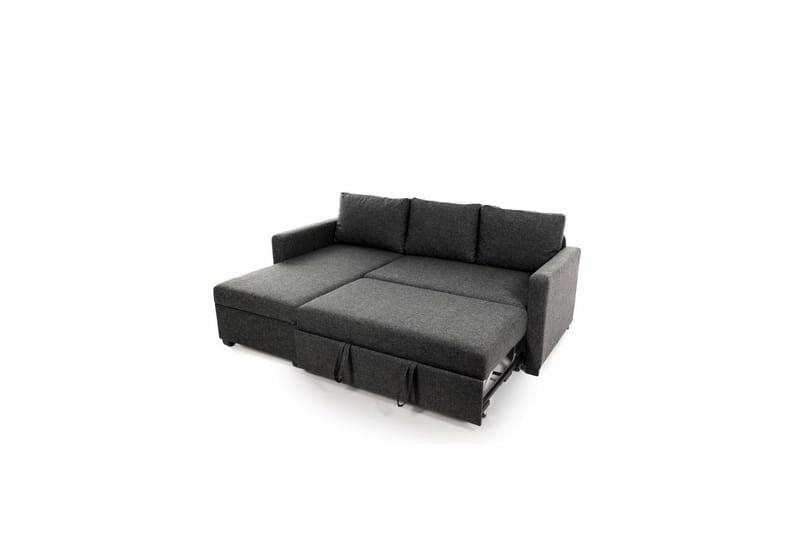 Tareen Sofa med Divan 3-seter - Mørkegrå - Møbler - Sofaer - Sofa med sjeselong