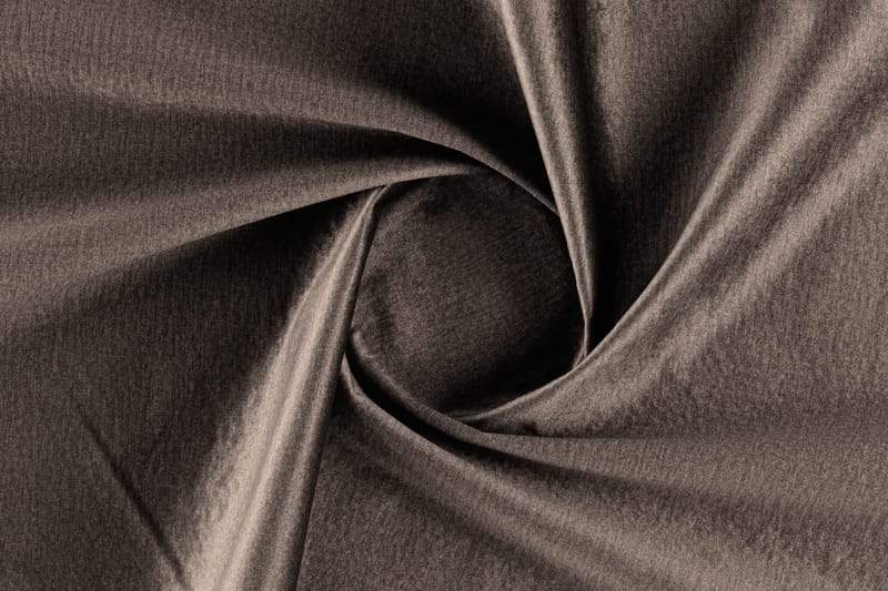 Trend 4-seters Venstrevendt L-formet Sjeselongsofa i Fløyel - Brun - Møbler - Sofaer - Sofa med sjeselong